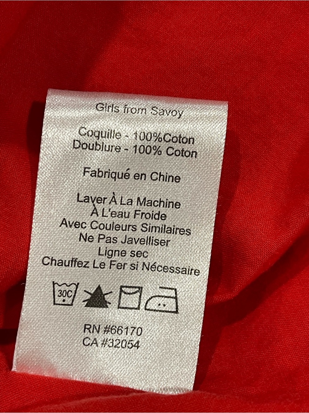 Vintage Anthropologie Girls From Savoy in Red "Nostalgic Asterisk" Dress Size 4 - Picture 14 of 14